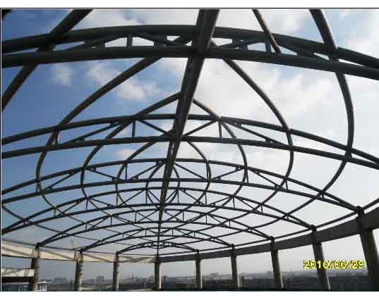 大同中煤朔州宾馆管桁架工程