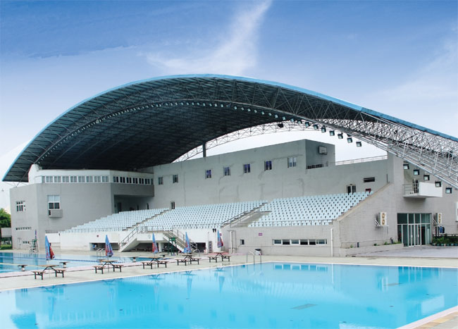 大同游泳馆网架